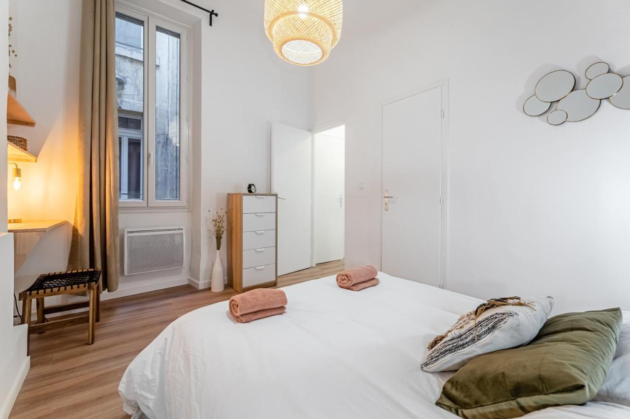T3 Tout Confort, Moderne, En Centre Ville マルセイユ エクステリア 写真